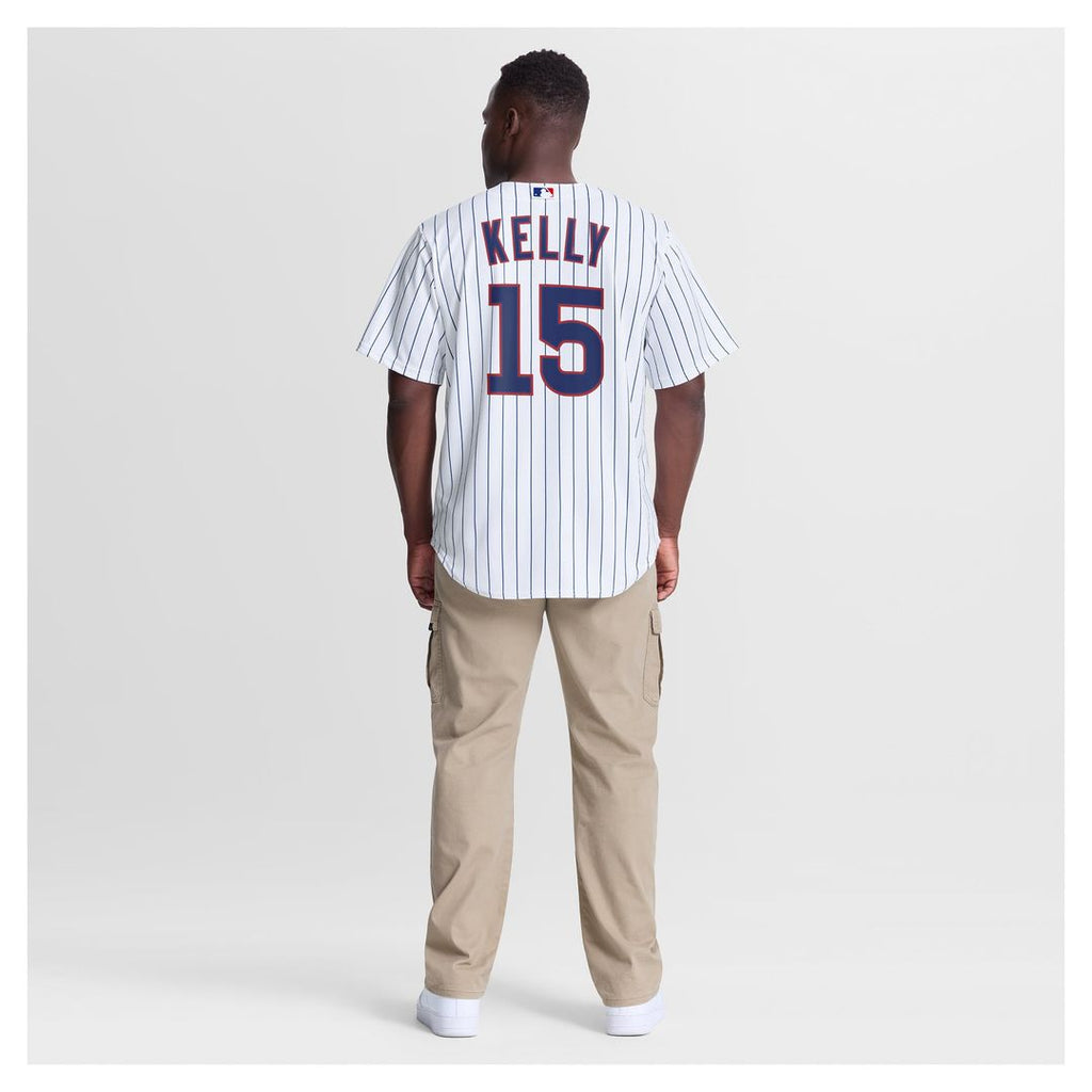 Men's Chicago Cubs Carson Kelly White Home Replica MLB Baseball Jersey - view 5