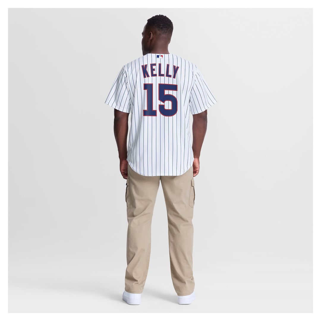 Men's Chicago Cubs Carson Kelly White Home Replica MLB Baseball Jersey - view 5