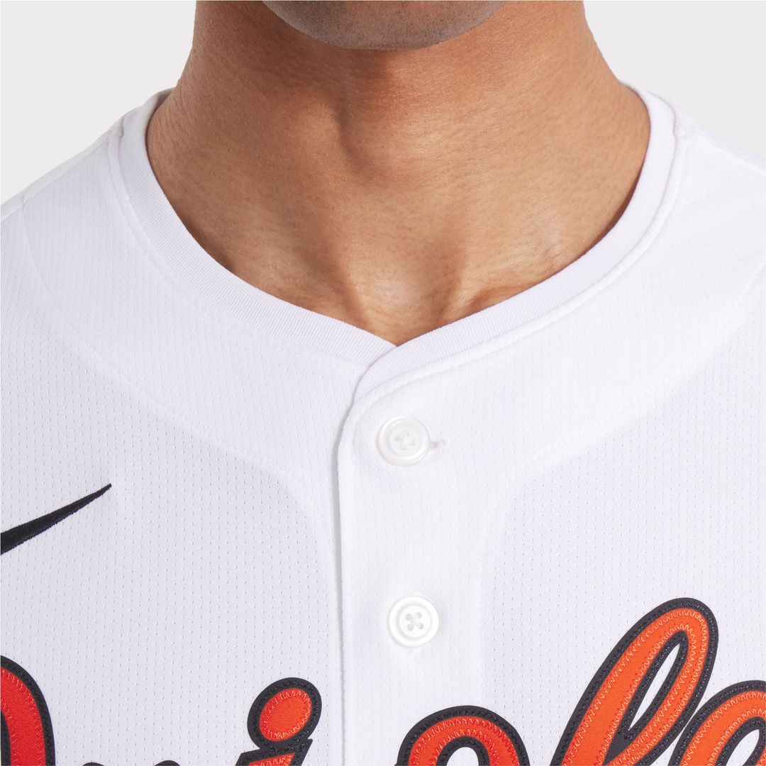 Men's Baltimore Orioles Gunnar Henderson White Home Limited MLB Baseball Jersey - view 18