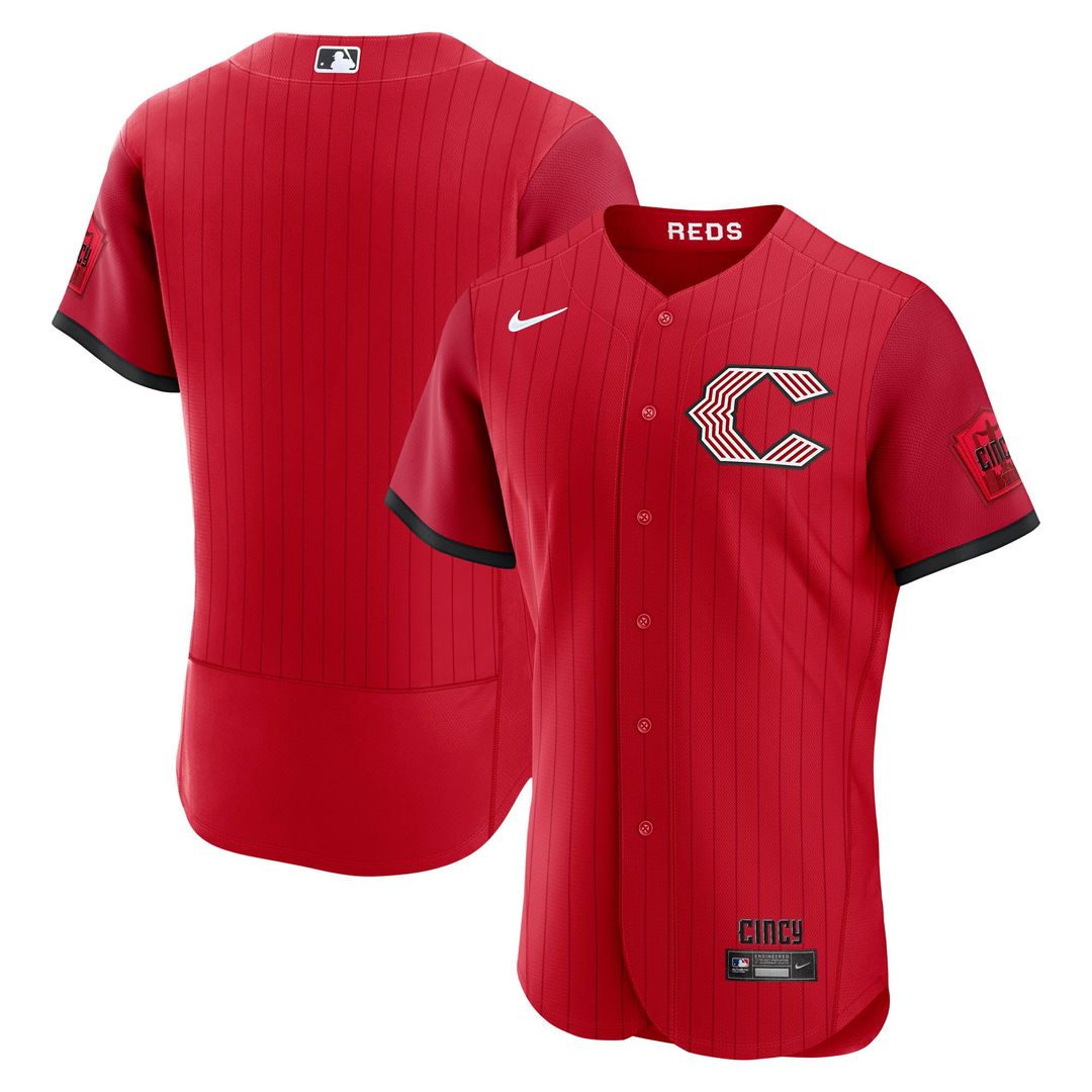Men's Cincinnati Reds Red 2026 City Connect MLB Baseball Jersey - view 1
