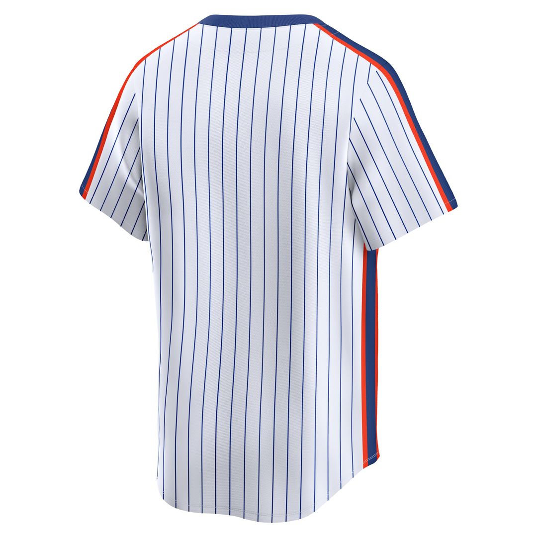 Men's New York Mets White Cooperstown Collection Limited MLB Baseball Jersey - view 3
