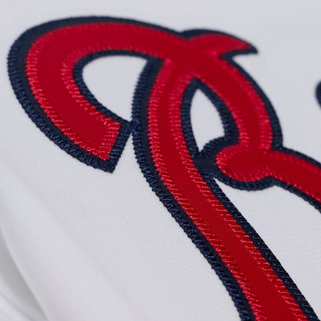 Men's Atlanta Braves Andruw Jones White 2005 MLB Baseball Jersey - view 7