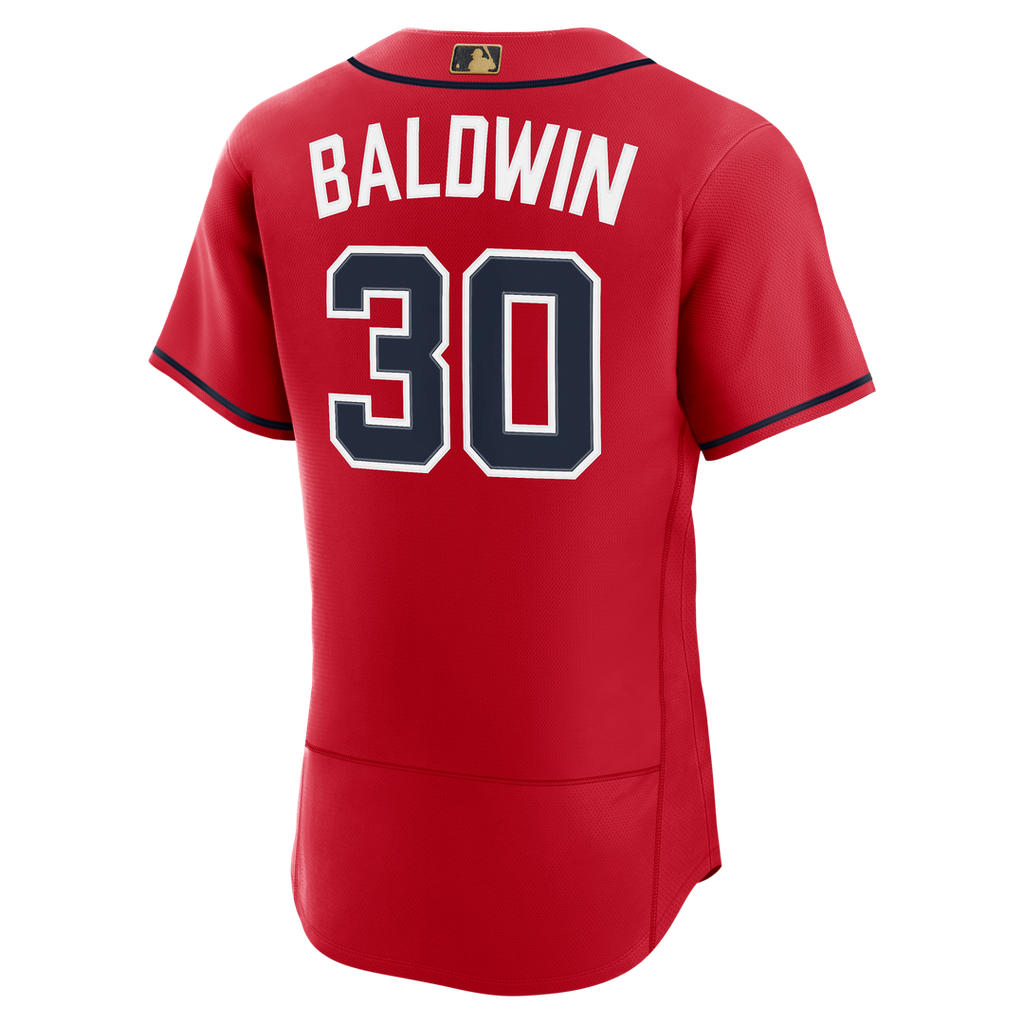 Men's Atlanta Braves Drake Baldwin White MLB Awards Jersey - view 12