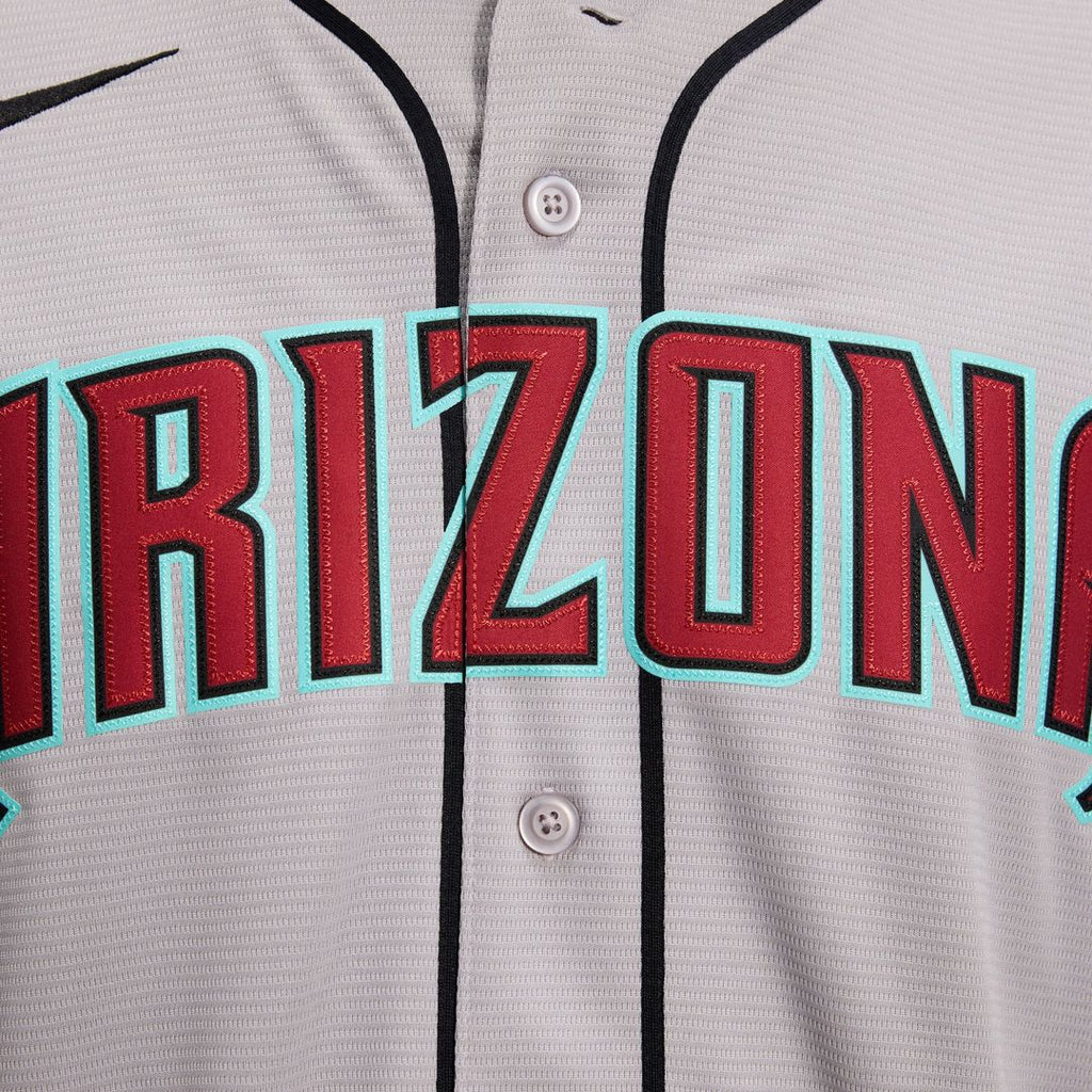 Men's Arizona Diamondbacks Corbin Carroll Crimson Alternate 2 Replica MLB Baseball Jersey - view 40