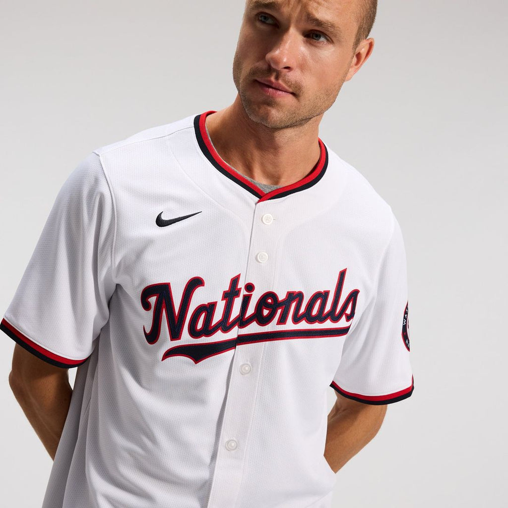 Men's Washington Nationals Dylan Crews Navy Alternate Limited MLB Baseball Jersey - view 17