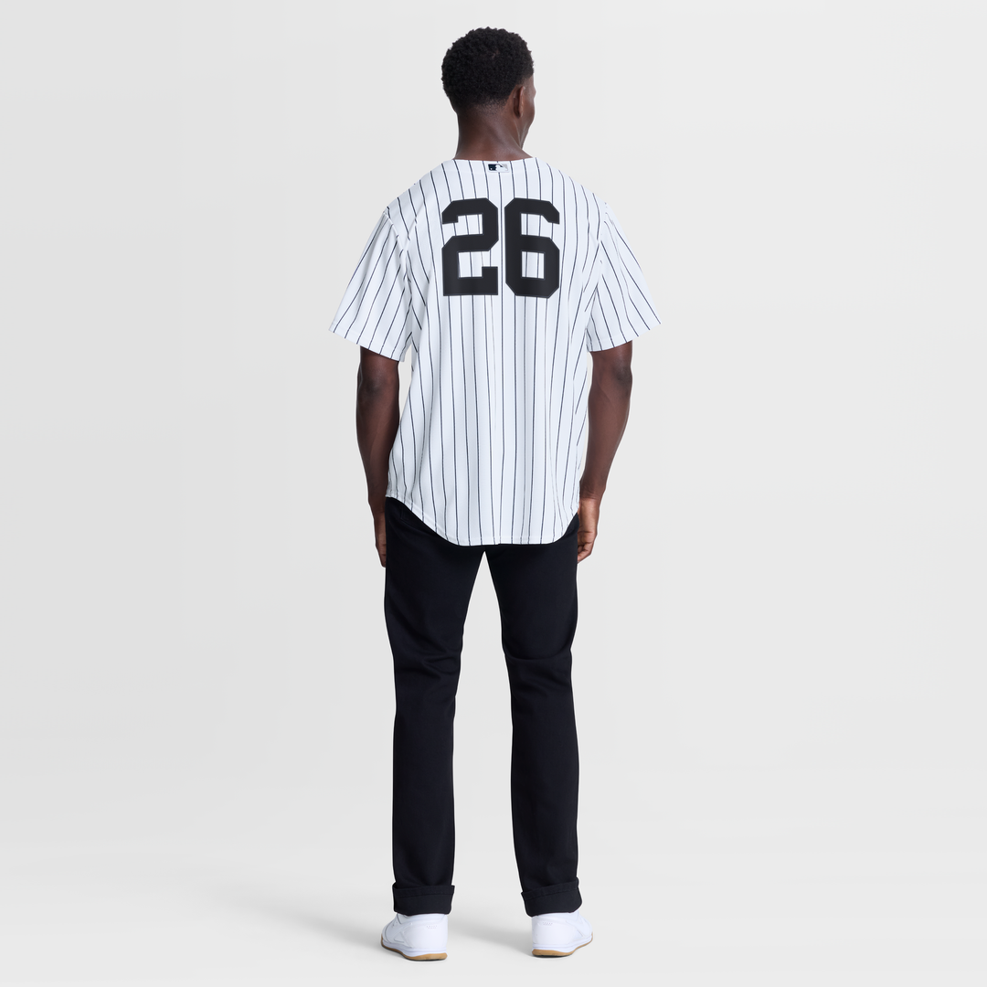 Men's New York Yankees Luis García Jr. White Home Replica MLB Baseball Jersey - view 3