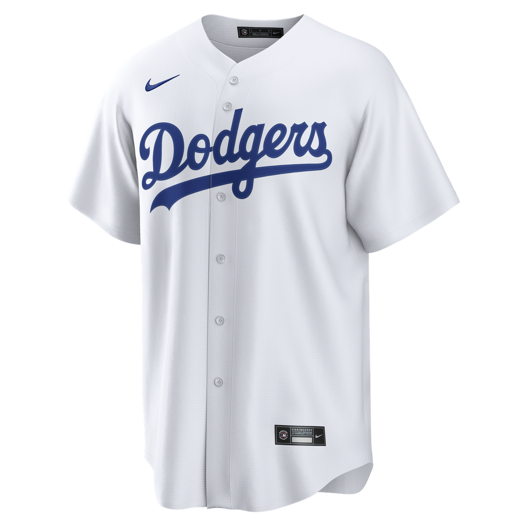 Men's Los Angeles Dodgers Kyle Tucker White Home Replica MLB Baseball Jersey - view 2