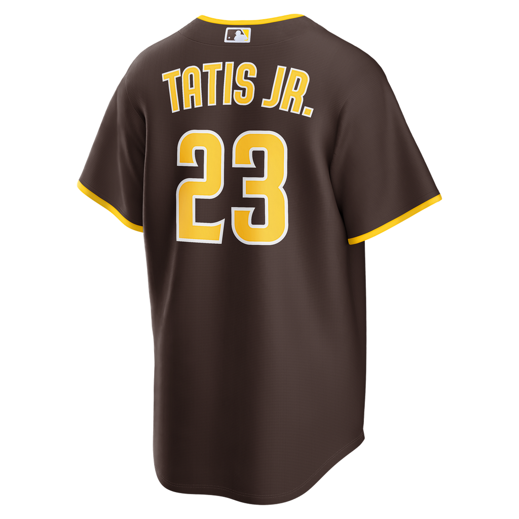 Men's San Diego Padres Fernando Tatis Jr. Sand Alternate Replica MLB Baseball Jersey - view 13