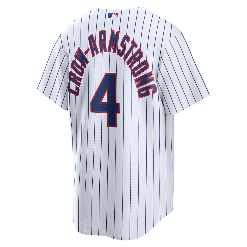 Men's Chicago Cubs Pete Crow-Armstrong White Home Replica MLB Baseball Jersey - view 3