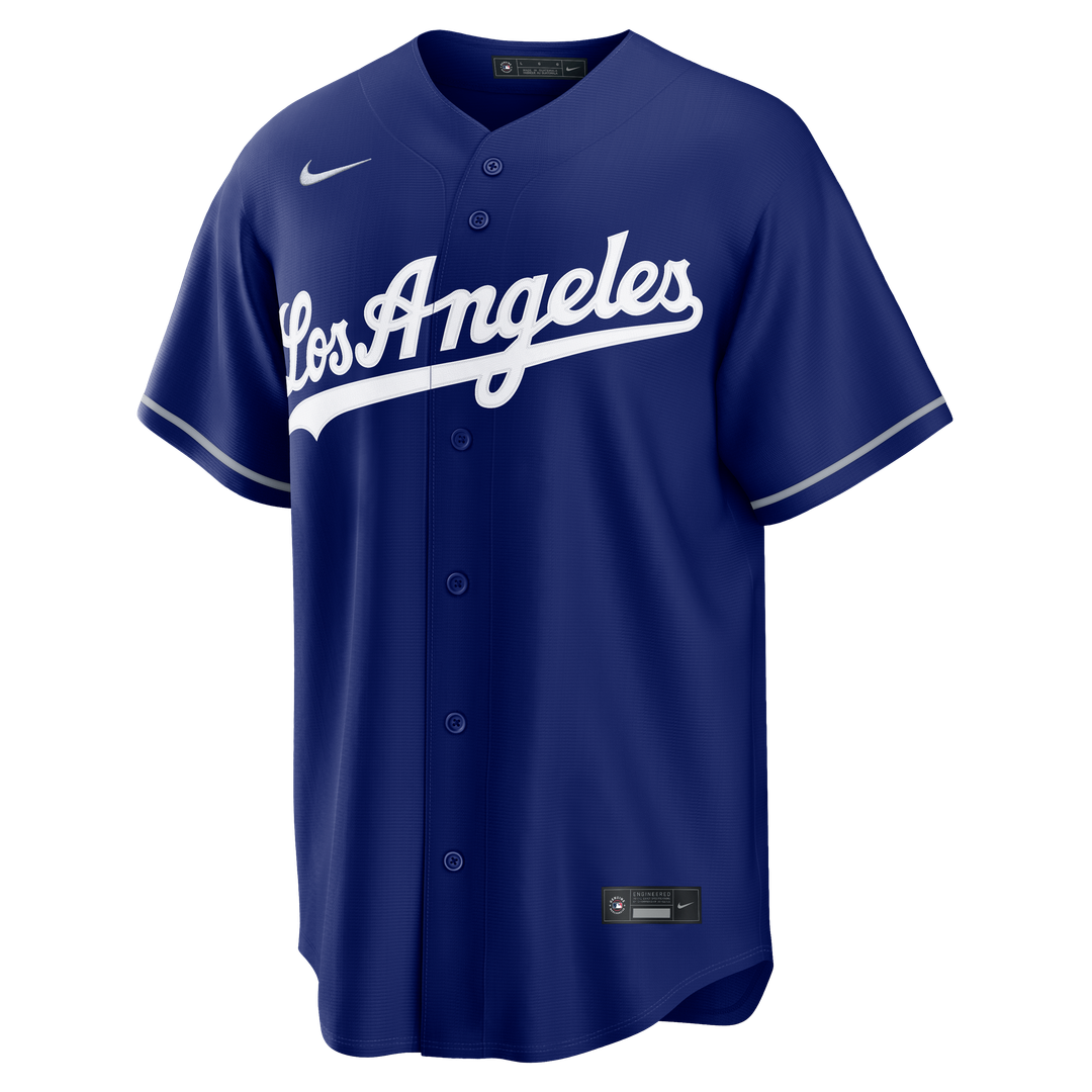 Men's Los Angeles Dodgers Shohei Ohtani Royal Alternate Replica MLB Baseball Jersey - view 2