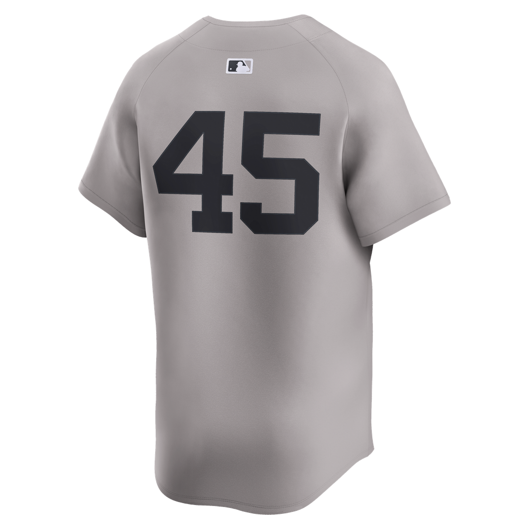 Men's New York Yankees Gerrit Cole Gray Road Limited MLB Baseball Jersey - view 3
