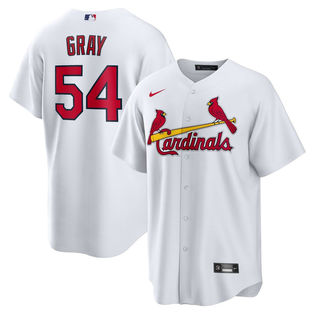 Men's St. Louis Cardinals Sonny Gray White Home Replica MLB Baseball Jersey - view 1