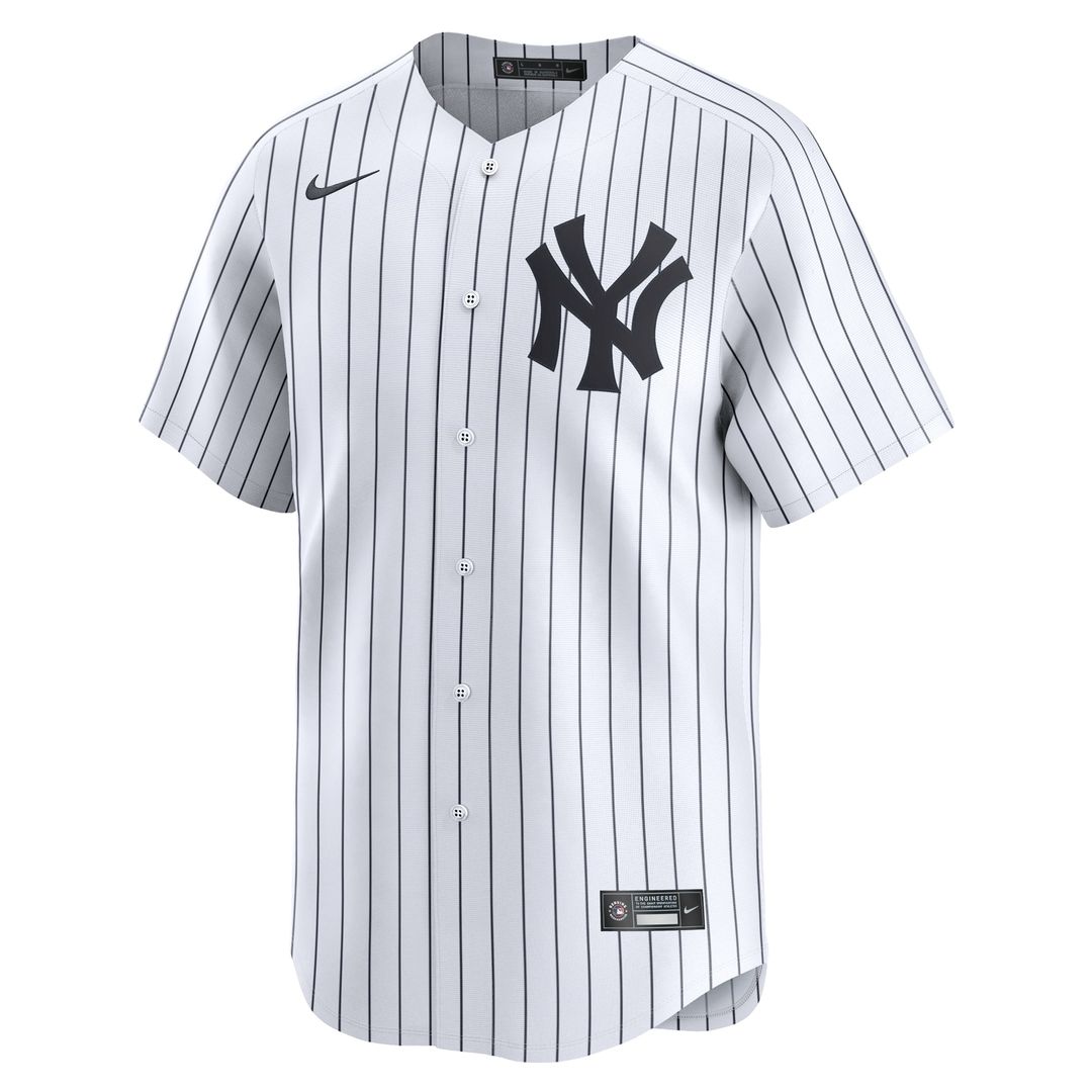 Men's New York Yankees Clarke Schmidt White Home Limited MLB Baseball Jersey - view 2
