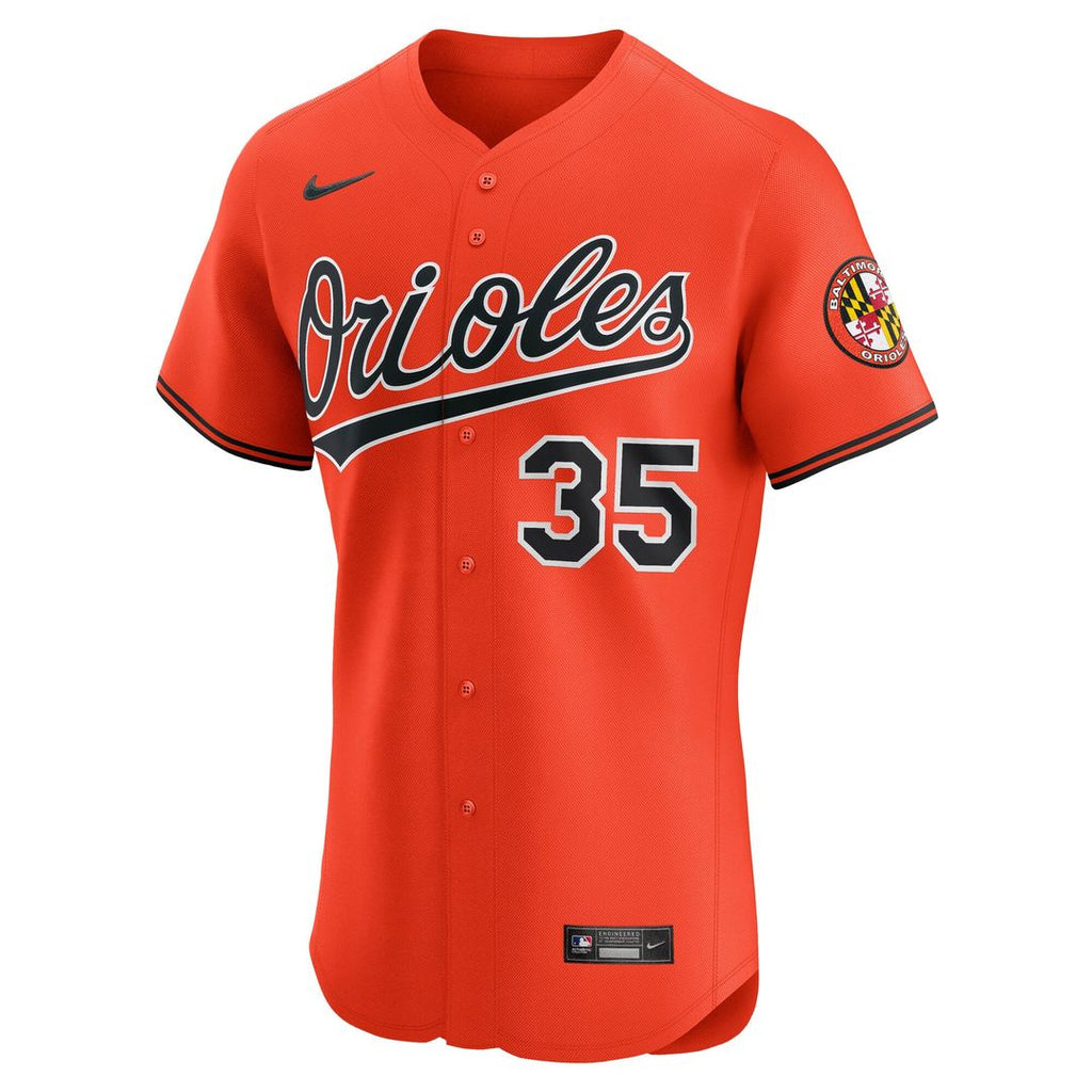 Men's Baltimore Orioles Adley Rutschman White Home Elite MLB Baseball Jersey - view 8