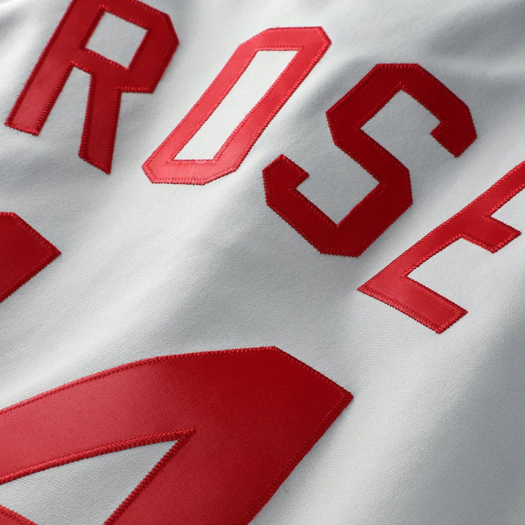 Men's Cincinnati Reds Pete Rose Gray 1976 MLB Baseball Jersey - view 5