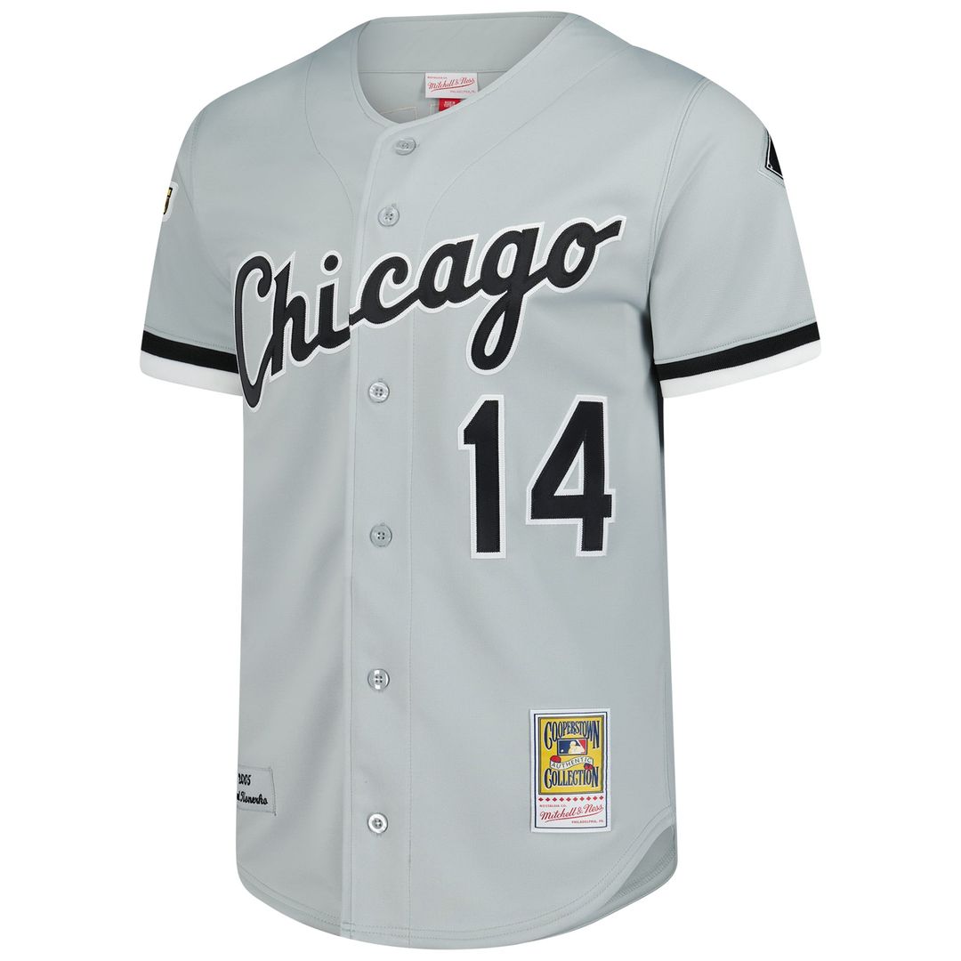 Men's Chicago White Sox Paul Konerko Gray 2005 Cooperstown Collection MLB Baseball Jersey - view 2