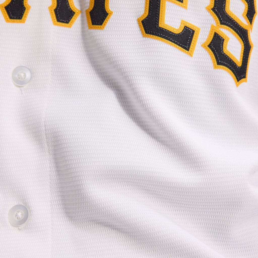 Men's Pittsburgh Pirates Paul Skenes White Home Replica MLB Baseball Jersey - view 14