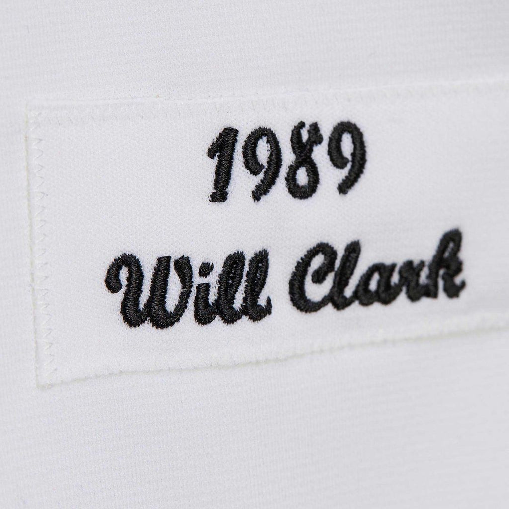 Men's San Francisco Giants Will Clark White Cooperstown Collection 1989 MLB Baseball Jersey - view 6