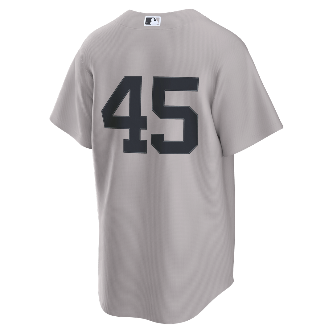 Men's New York Yankees Gerrit Cole Gray Road Replica MLB Baseball Jersey - view 7