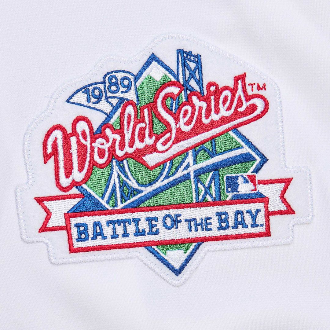 Men's San Francisco Giants Will Clark White Cooperstown Collection 1989 MLB Baseball Jersey - view 5