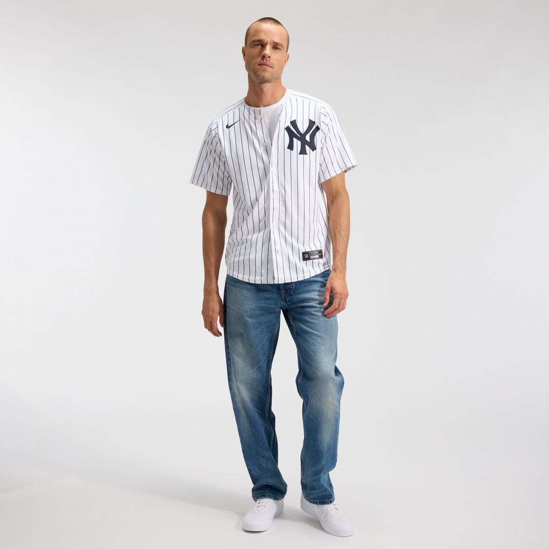 Men's New York Yankees Aaron Judge White Home Limited MLB Baseball Jersey - view 5