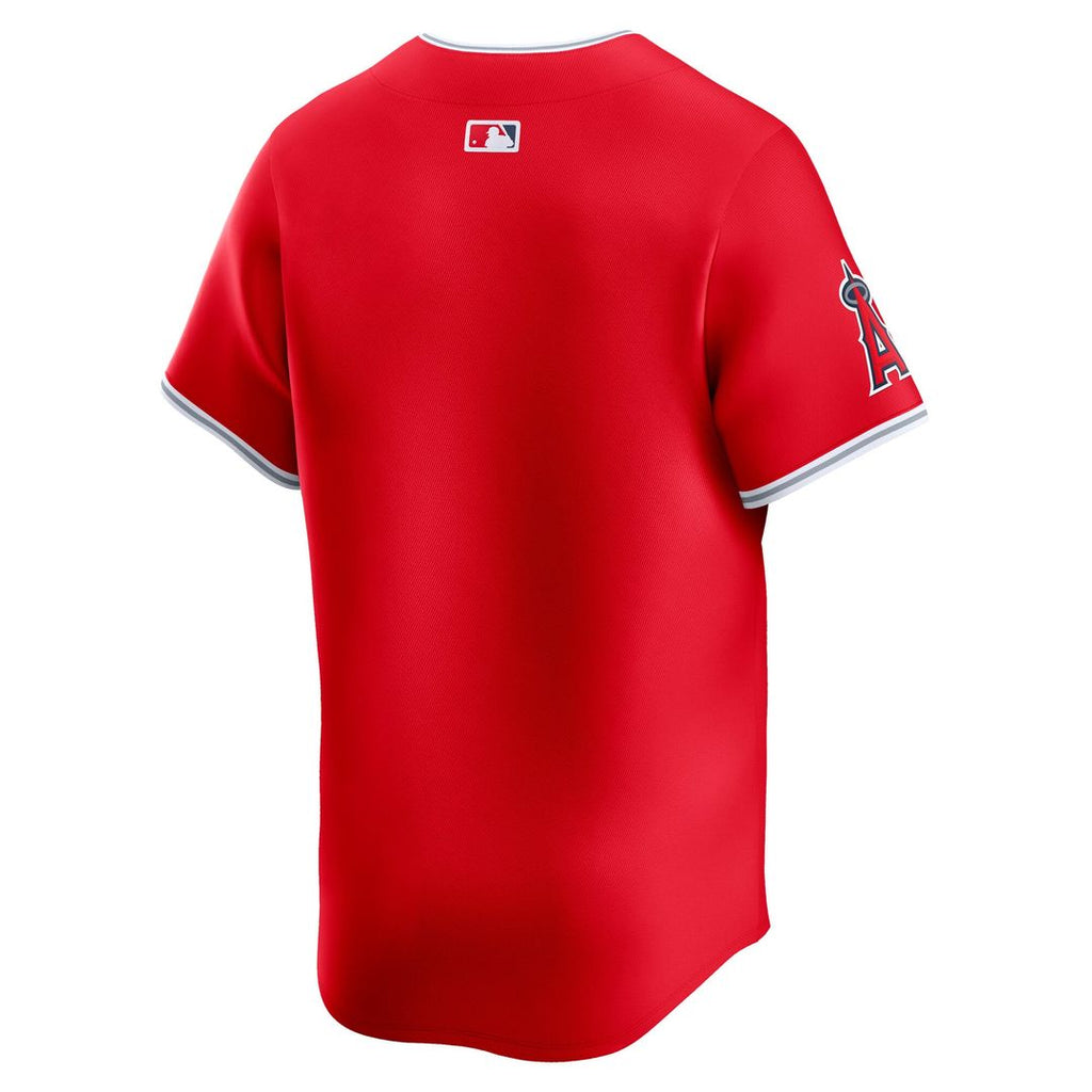 Men's Los Angeles Angels White Home Limited MLB Baseball Jersey - view 9