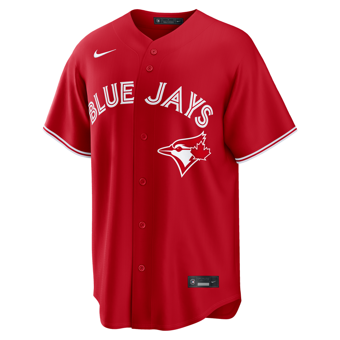 Men's Toronto Blue Jays Anthony Santander Red Canada Day Replica MLB Baseball Jersey - view 5