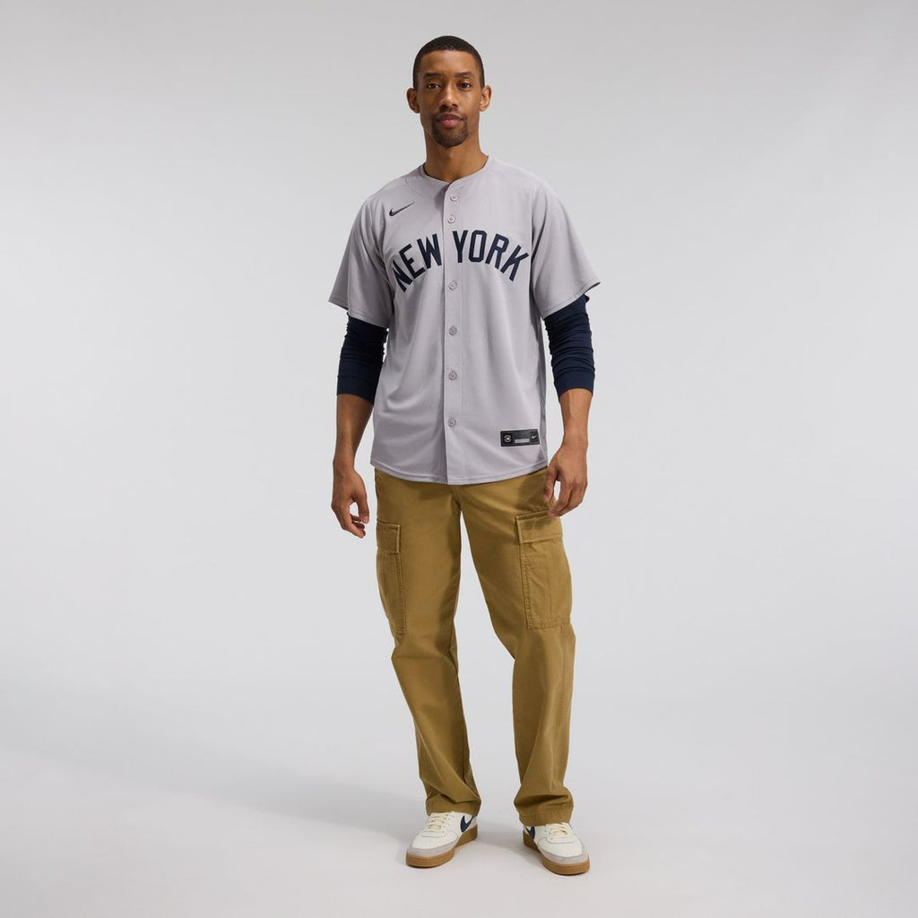 Men's New York Yankees Aaron Judge Gray Road Limited MLB Baseball Jersey - view 18