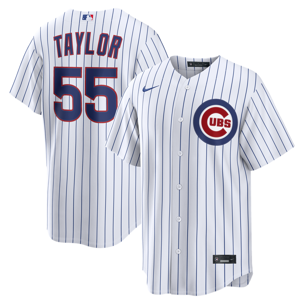 Men's Chicago Cubs Tyrone Taylor White Home Replica MLB Baseball Jersey - view 1