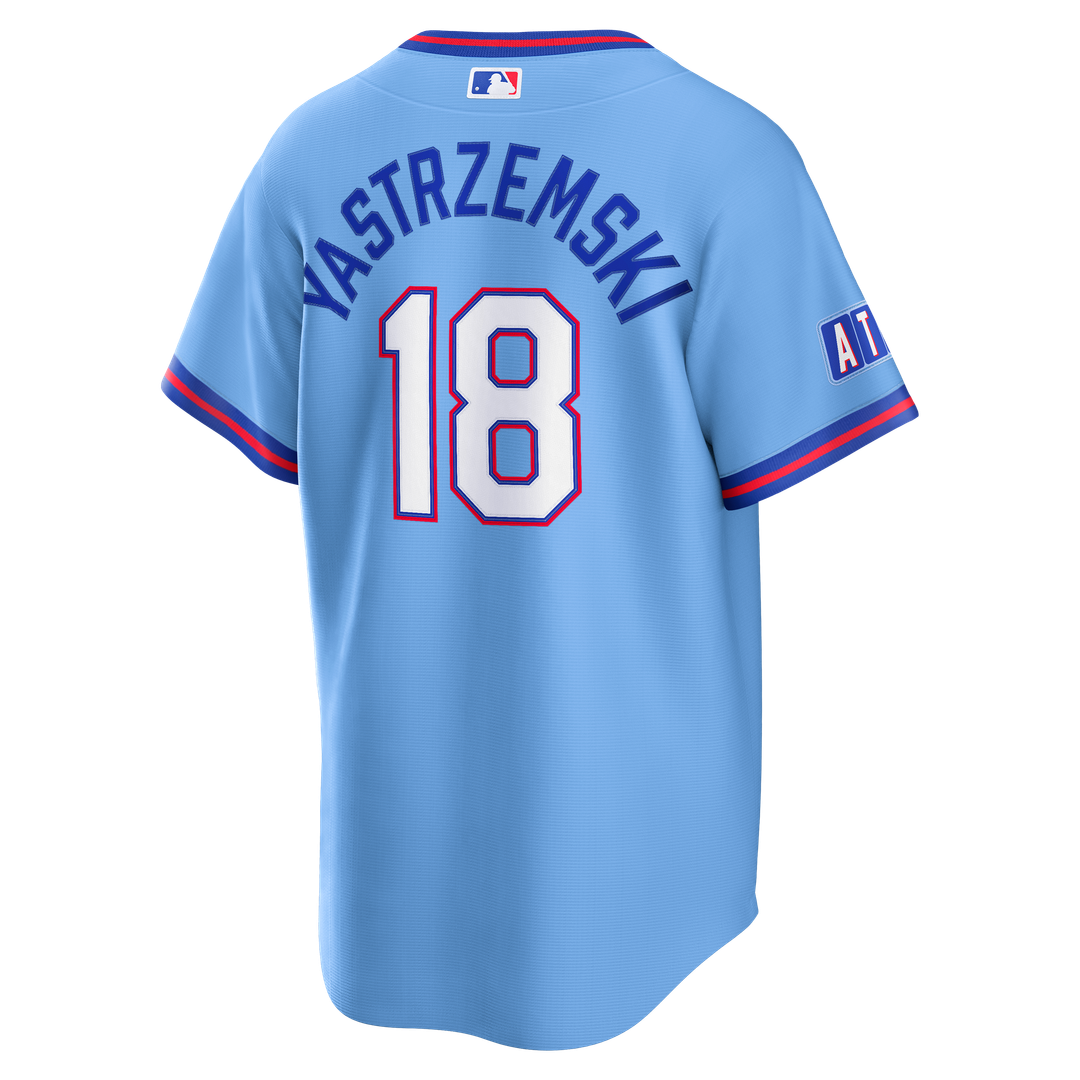 Men's Atlanta Braves Mike Yastrzemski Powder Blue 2026 City Connect Stadium MLB Baseball Jersey - view 3