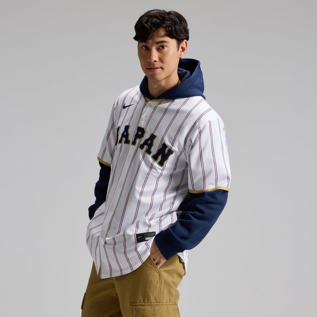 Men's Japan Baseball Yoshinobu Yamamoto White 2026 World Baseball Classic Home Stadium MLB Baseball Jersey - view 6