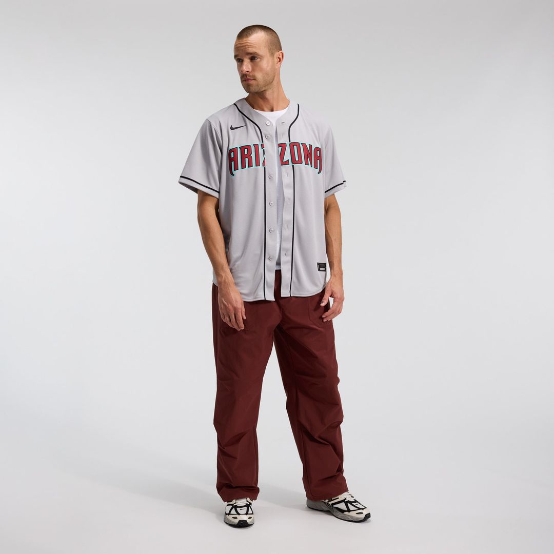 Men's Arizona Diamondbacks Corbin Carroll Gray Road Replica MLB Baseball Jersey - view 5