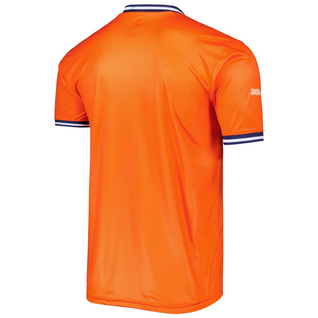 Men's Houston Astros Orange Cooperstown Collection MLB Baseball Jersey - view 3