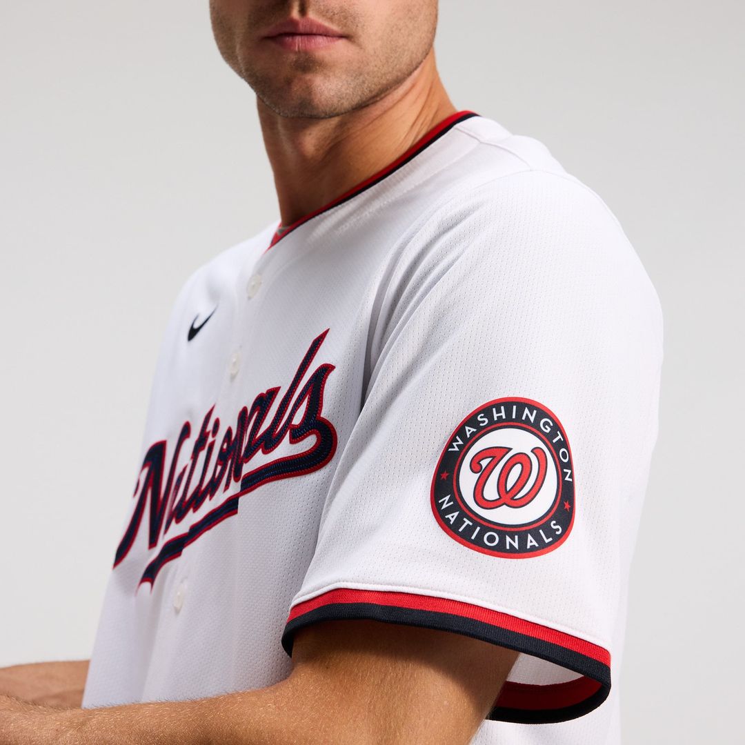 Men's Washington Nationals Dylan Crews White Home Limited MLB Baseball Jersey - view 23