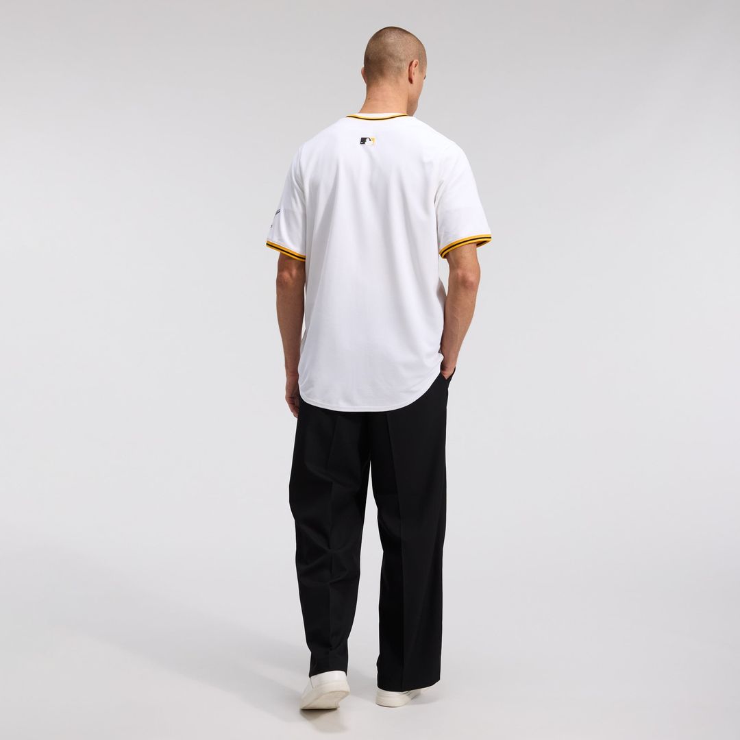 Men's Pittsburgh Pirates White Home Limited MLB Baseball Jersey - view 4