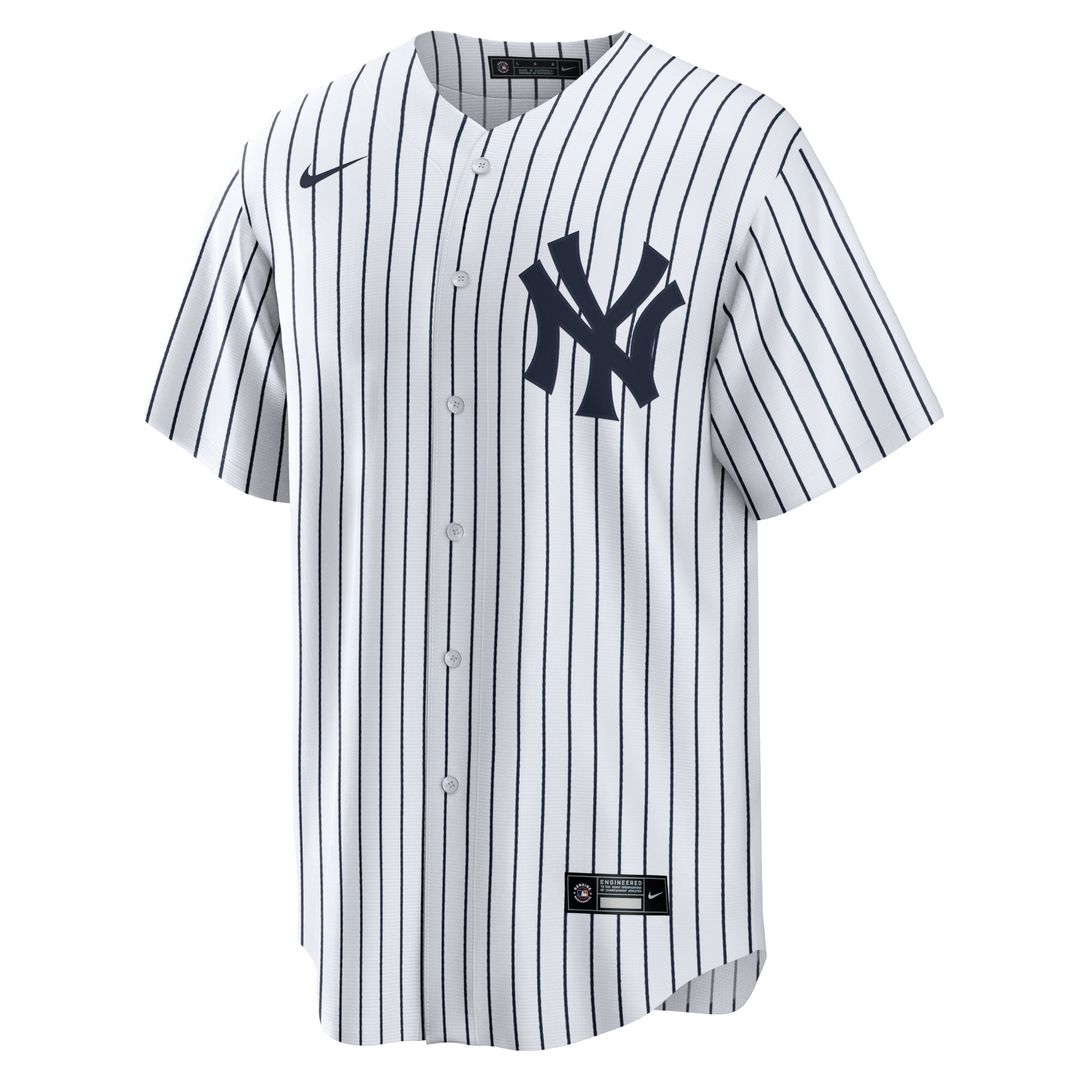 Men's New York Yankees Aaron Judge White Home Replica MLB Baseball Jersey - view 2