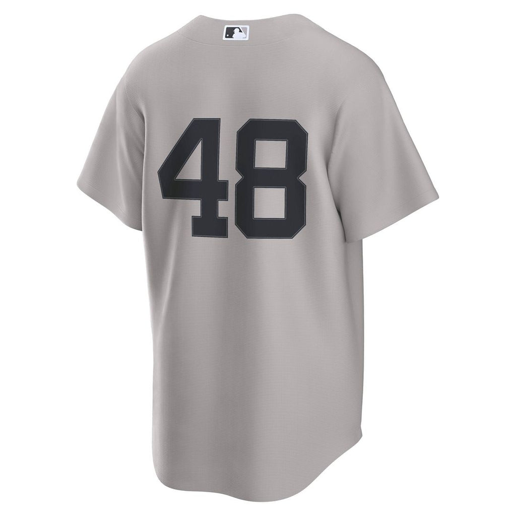 Men's New York Yankees Paul Goldschmidt Gray Road Replica MLB Baseball Jersey - view 3