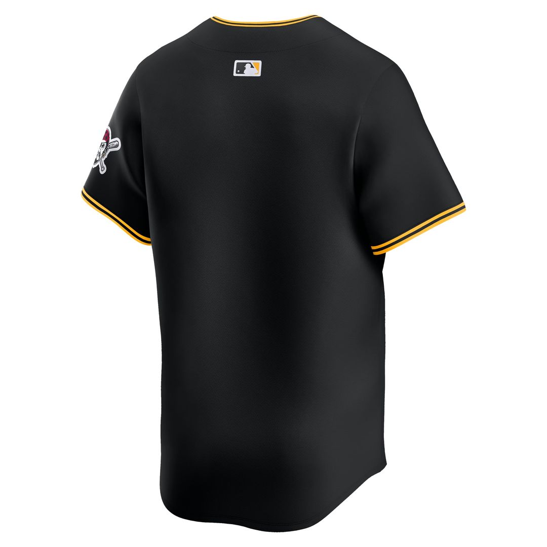 Men's Pittsburgh Pirates Black Alternate Limited MLB Baseball Jersey - view 3