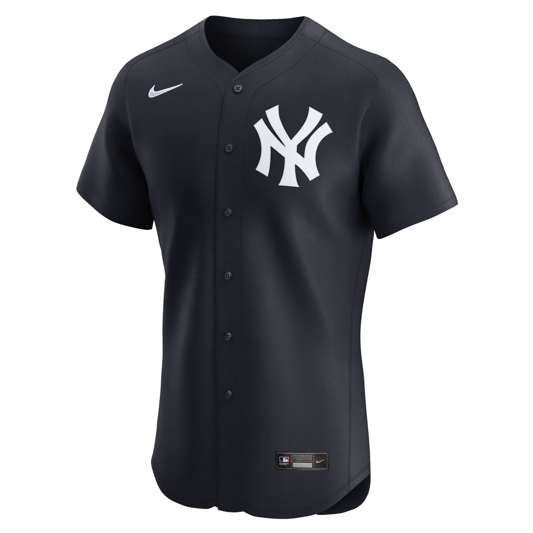 Men's New York Yankees Aaron Judge Navy Alternate 1 Elite MLB Baseball Jersey - view 8