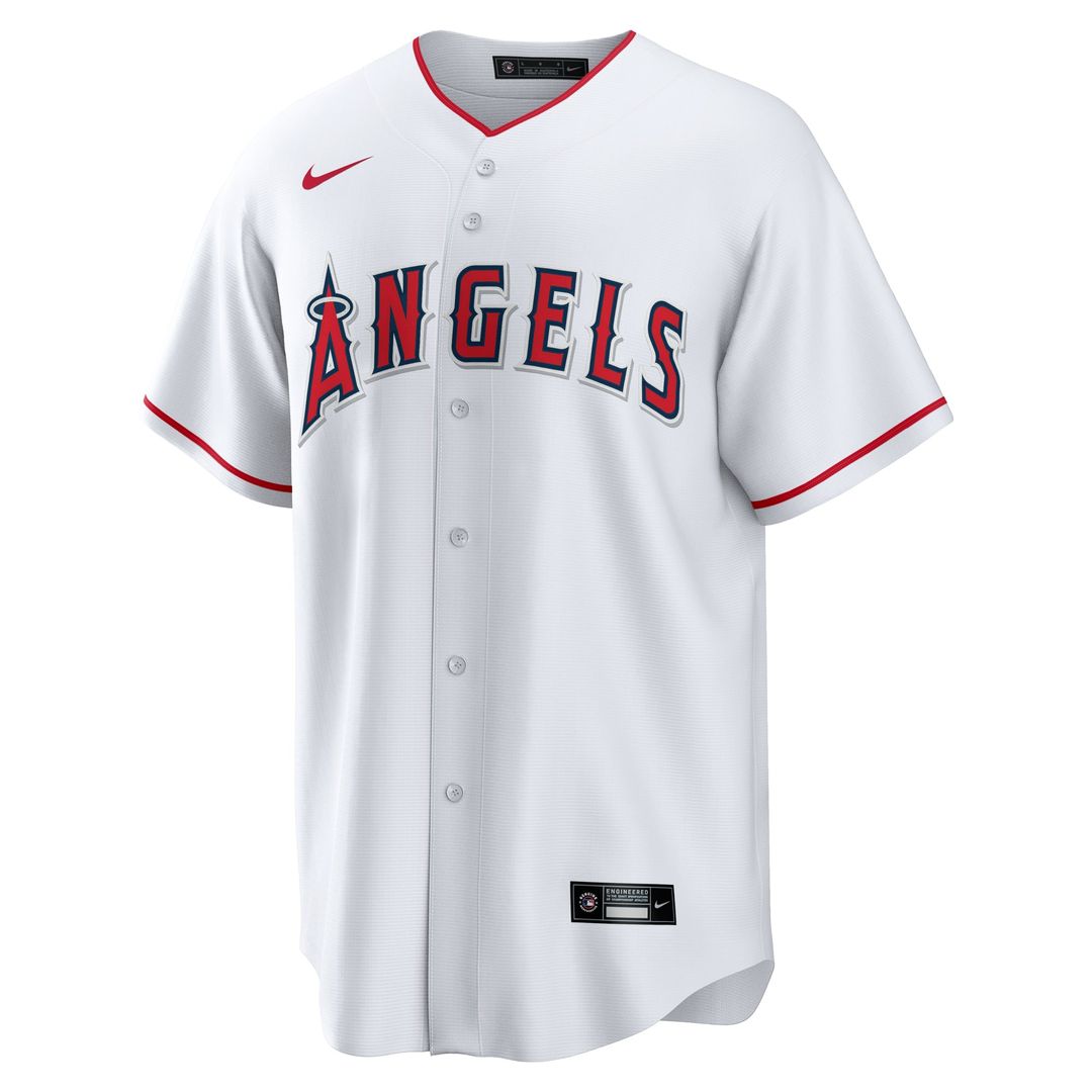 Men's Los Angeles Angels Jorge Soler White Home Replica MLB Baseball Jersey - view 2