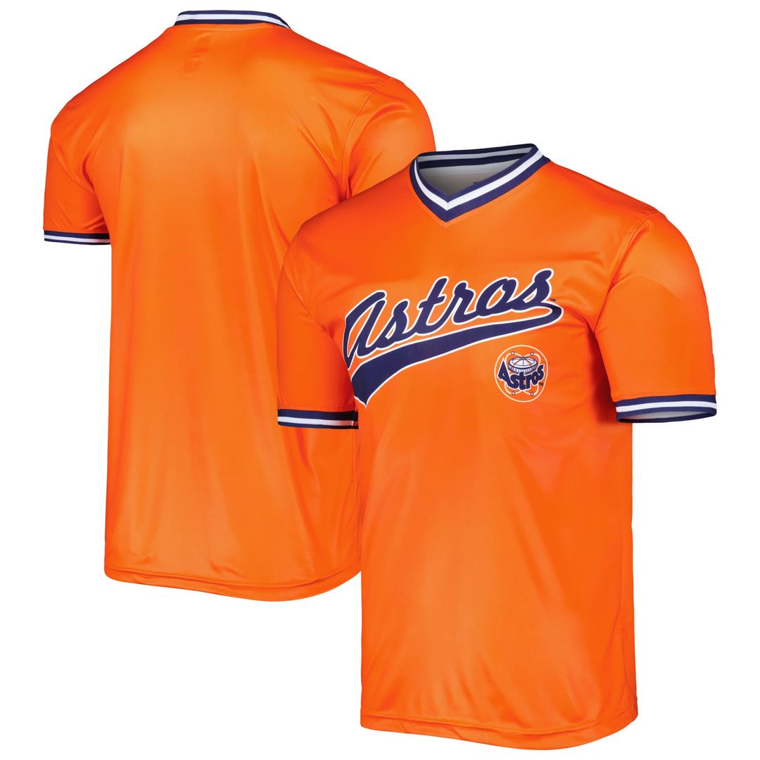 Men's Houston Astros Orange Cooperstown Collection MLB Baseball Jersey - view 1