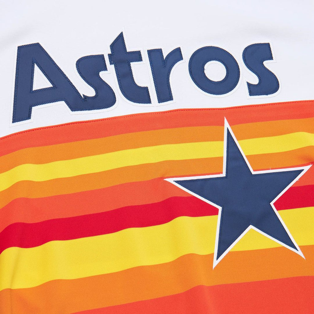 Men's Houston Astros Craig Biggio White 2004 Cooperstown Collection Throwback MLB Baseball Jersey - view 4