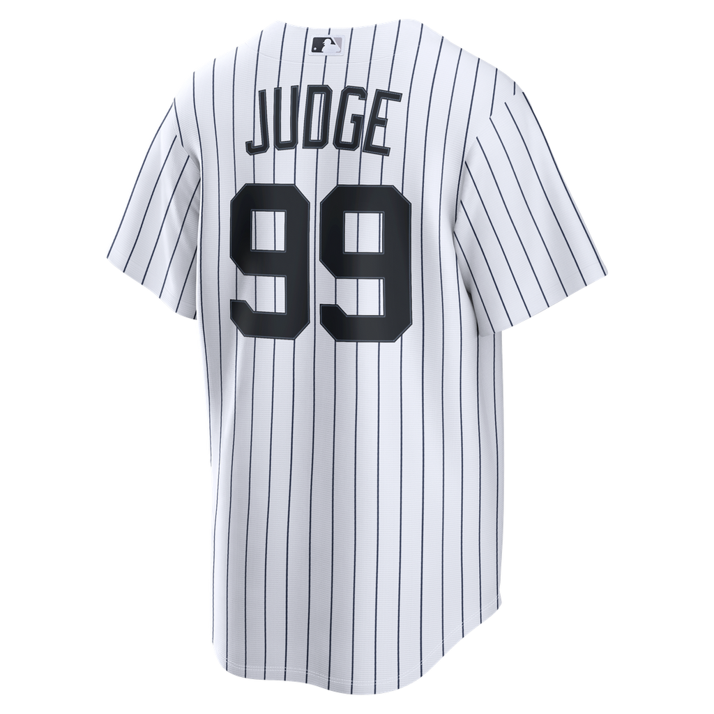 Men's New York Yankees Aaron Judge White Home Replica MLB Baseball Jersey - view 3