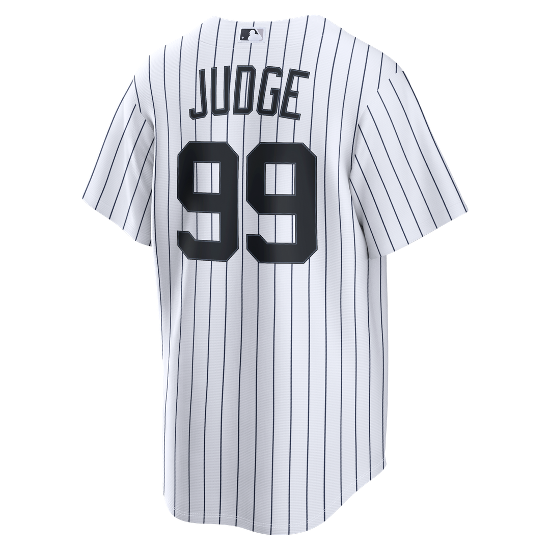 Men's New York Yankees Aaron Judge White Home Replica MLB Baseball Jersey - view 3