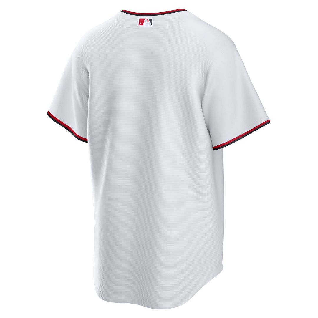 Men's Washington Nationals White Home Replica MLB Baseball Jersey - view 3