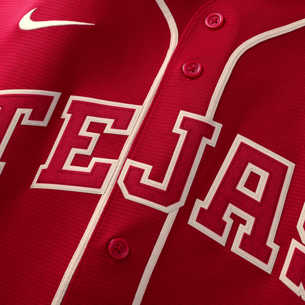 Men's Texas Rangers Joc Pederson Red 2026 City Connect Stadium MLB Baseball Jersey - view 5