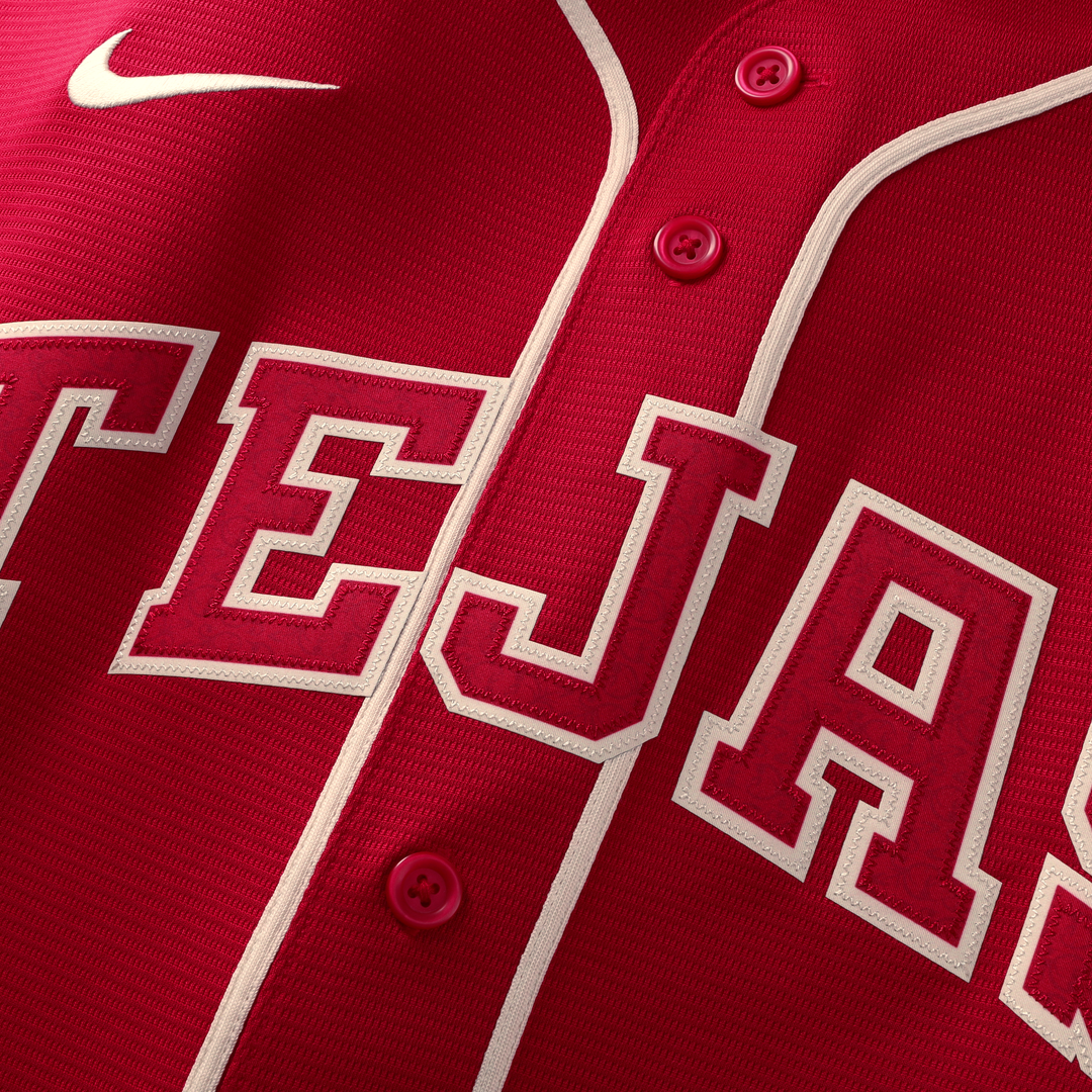 Men's Texas Rangers Joc Pederson Red 2026 City Connect Stadium MLB Baseball Jersey - view 5