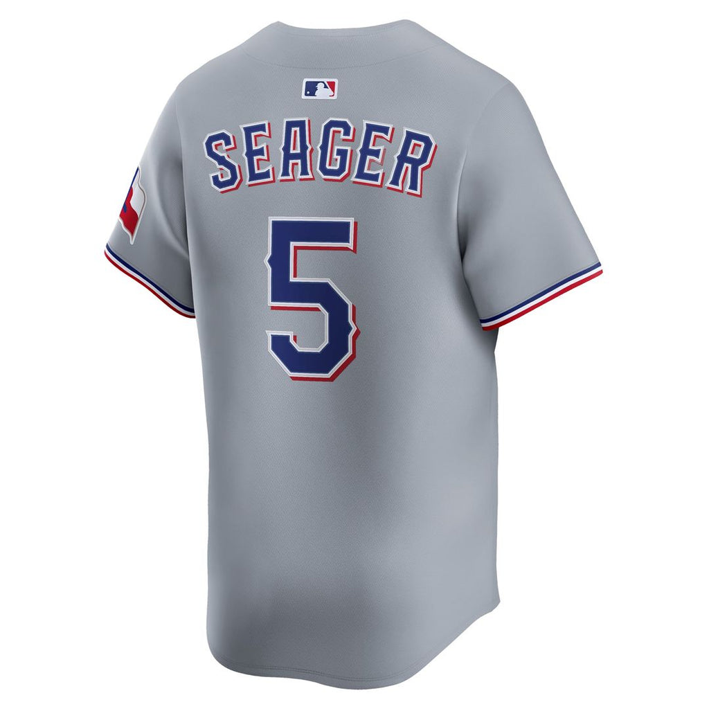 Men's Texas Rangers Corey Seager Gray Road Limited MLB Baseball Jersey - view 3