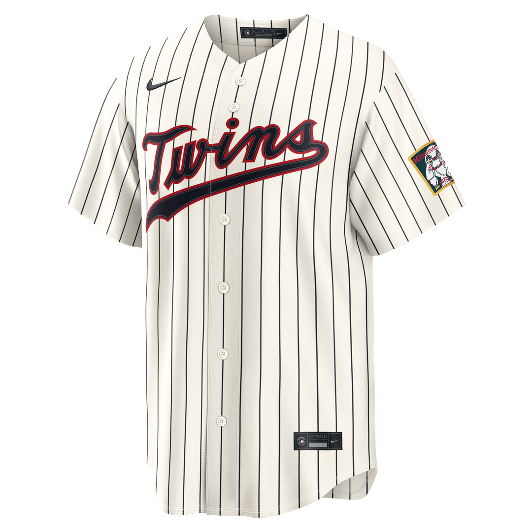 Men's Minnesota Twins Byron Buxton Cream 2026 Field of Dreams Stadium MLB Baseball Jersey - view 2