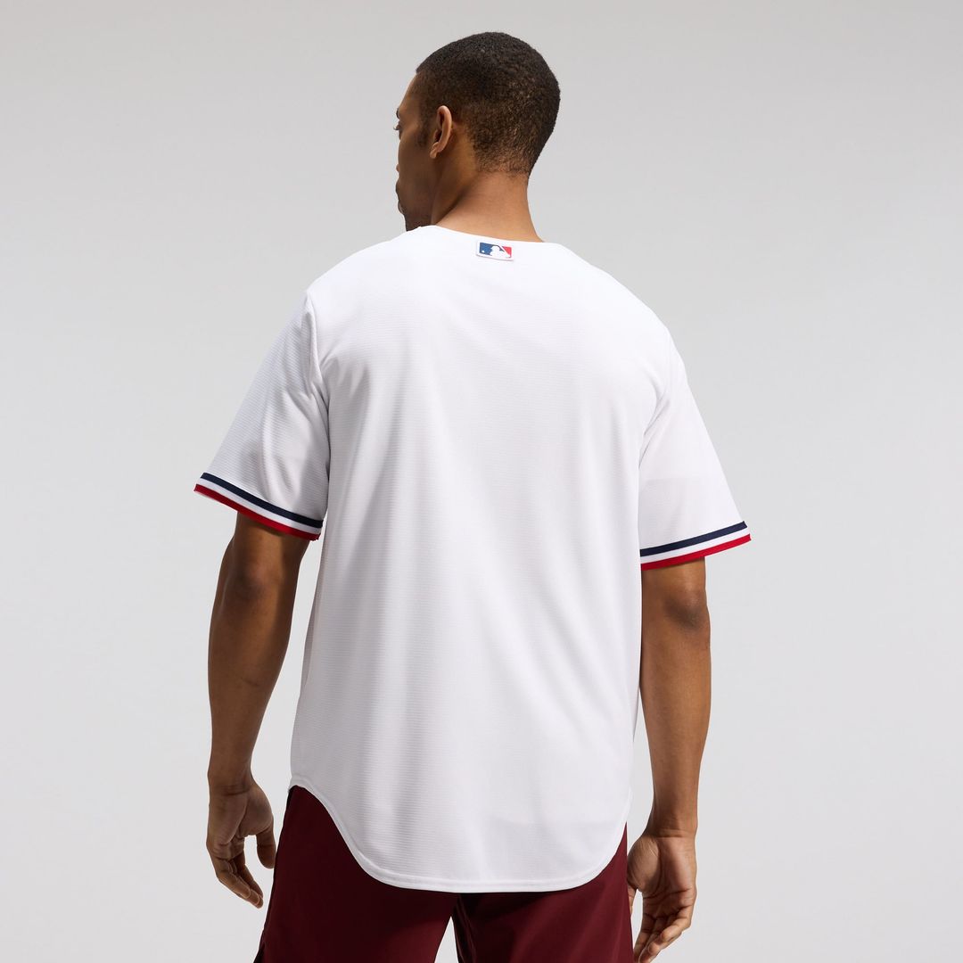 Men's Minnesota Twins White Home Replica MLB Baseball Jersey - view 2